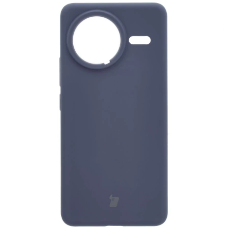 Silikonowe etui Bizon Soft Case do Xiaomi POCO F7 Ultra, ciemnoniebieskie