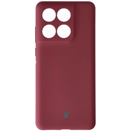 Silikonowe etui Bizon Soft Case do Motorola Edge 60 Fusion / 60, ciemnofioletowe