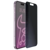 Prywatyzujące szkło hybrydowe Bizon Glass Mule Shadow do iPhone 16, matowe