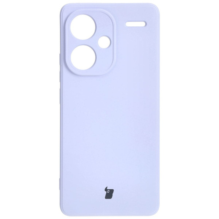 Etui Bizon Case Silicone Sq do Xiaomi Redmi Note 13 Pro+ 5G, jasnofioletowe