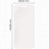 Folia matowa Bizon Glass Film Sun do iPhone 15 Pro, 1 sztuka