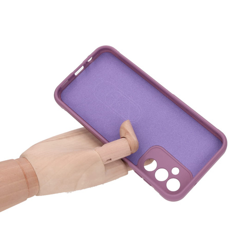 Pancerne etui Bizon Case Tur do Galaxy A14 4G / 5G, jasnofioletowe