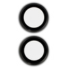 Szkło na aparat Bizon Glass Snap Lens do Xiaomi Redmi 13 4G, 1 zestaw, czarna ramka