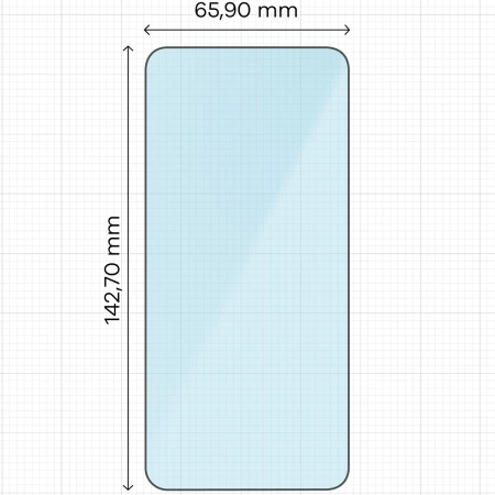 Szkło ochronne 2.5D Bizon Smart Glass do Galaxy S25, 3 sztuki