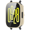 Etui ze szkłem do zegarka Bizon Case+Glass Watch do Xiaomi Redmi Watch 5 Active, beżowe