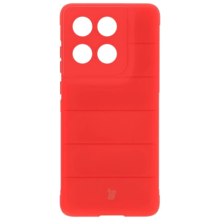 Pancerne etui Bizon Case Tur do Motorola Edge 60 / 60 Fusion, czerwone
