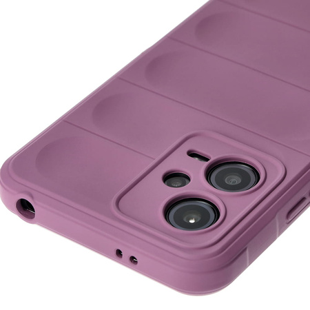 Pancerne etui Bizon Case Tur do Xiaomi Poco X5, jasnofioletowe