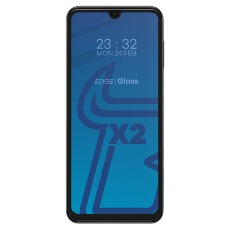 Szkło hartowane Bizon Glass Edge - 2 sztuki + ochrona na obiektyw, Galaxy A13 4G