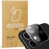 Szkło na aparat Bizon Glass Silk Lens dla iPhone 12 Mini, 2 sztuki