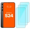 Szkło ochronne 2.5D Bizon Smart Glass do Galaxy S24, 3 sztuki