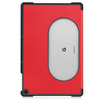 Etui Bizon Case Tab Croc do Google Pixel Tablet, czerwone