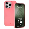 Etui z recyklingu Bizon Case ReLeaf do iPhone 16 Pro, różowe