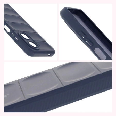 Pancerne etui Bizon Case Tur do Xiaomi Redmi A5 4G / POCO C71 4G, granatowe
