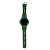 Etui z paskiem Bizon Strap + Case Watch Action do Galaxy Watch 4 / 5 44 mm, ciemnozielone