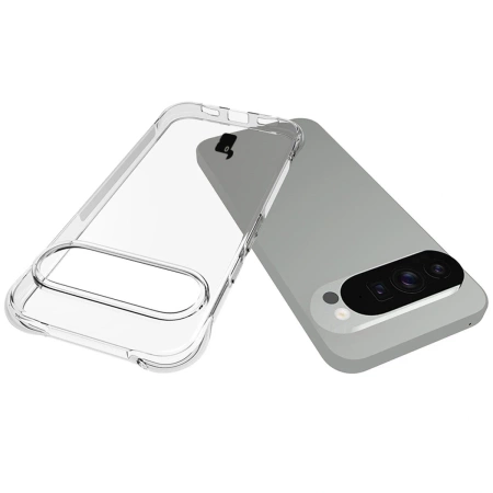 Elastyczne etui Bizon Case Salpa do Pixel 10 Pro XL, przezroczyste