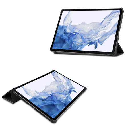 Etui Bizon Case Tab Croc do Galaxy Tab S10 Lite / S9, czarne
