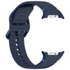 Silikonowy pasek Bizon Strap Watch Silicone G do Galaxy Watch 8 40 mm / 44 mm / 8 Classic 46 mm, granatowy