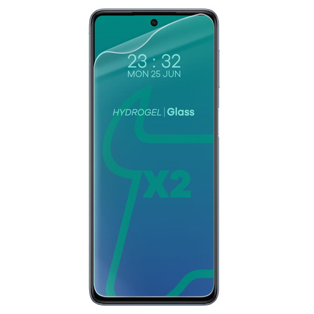 Folia hydrożelowa na ekran Bizon Glass Hydrogel do Galaxy M54 5G, 2 sztuki