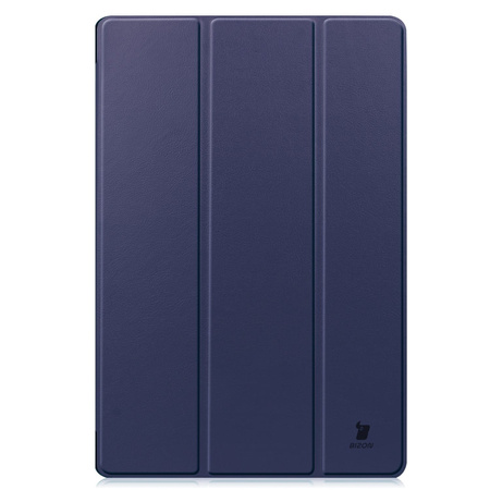 Etui Bizon Case Tab Croc do Galaxy Tab S10 Plus / S9 Plus, granatowe