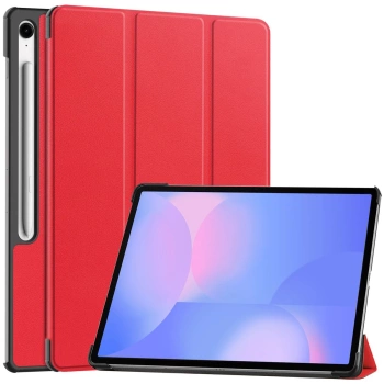 Etui z klapką Bizon Case Tab Croc do Galaxy Tab S10 FE Plus, czerwone