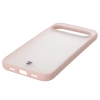 Etui Bizon Case Angelo do Pixel 10 Pro XL, półprzezroczyste z różową ramką