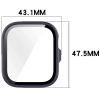 Etui ze szkłem do zegarka Bizon Case+Glass Watch do Huawei Watch Fit 4 Pro, niebieskie