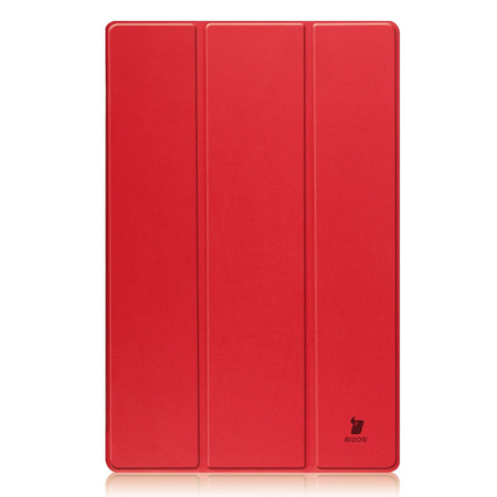 Etui Bizon Case Tab Croc do Galaxy Tab S10 Ultra / S9 Ultra, czerwone