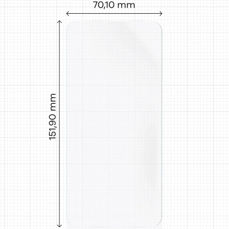 Folia matowa Bizon Glass Film Sun Duo do Honor 400 5G, 2 sztuki
