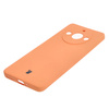 Etui Bizon Case Silicone Sq do Realme 11 Pro / 11 Pro+, pomarańczowe