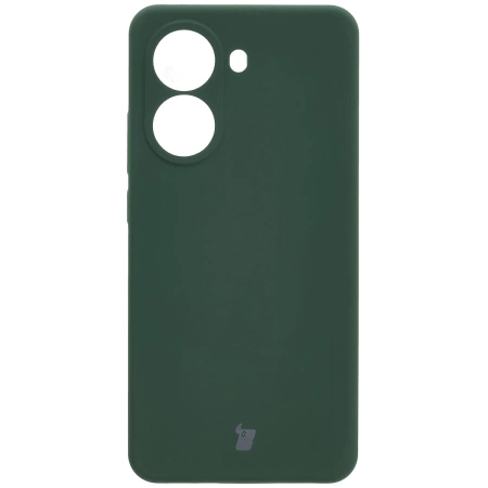 Silikonowe etui Bizon Soft Case do Xiaomi POCO X7 Pro, ciemnozielone