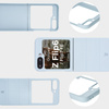 Pancerne etui Bizon Case Tur do Galaxy Z Flip7 FE / Z Flip6, jasnoniebieskie