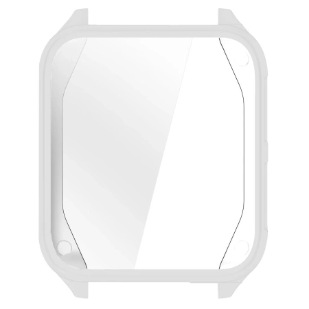 Etui z osłoną ekranu Bizon Case Watch Felipe do Garmin Venu X1, srebrne