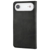 Etui z klapką Bizon Case Pocket do iPhone Air, czarne