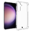 Etui + 2x szkło + obiektyw Bizon Case Clear Pack do Galaxy S24 Plus, przezroczyste