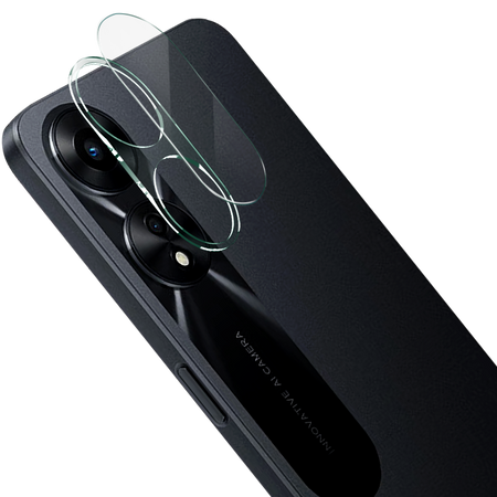 Szkło na aparat Bizon Glass Silk Lens do Oppo A78 4G, 2 sztuki