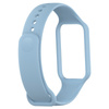 Etui z paskiem Bizon Strap + Case Watch Dots do Xiaomi Redmi Smart Band 2 / Xiaomi Mi Band 8 Active, błękitne