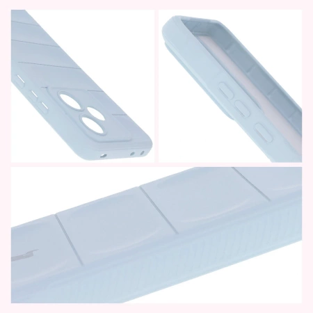 Pancerne etui Bizon Case Tur do Realme GT 7 / 7T, jasnoniebieskie