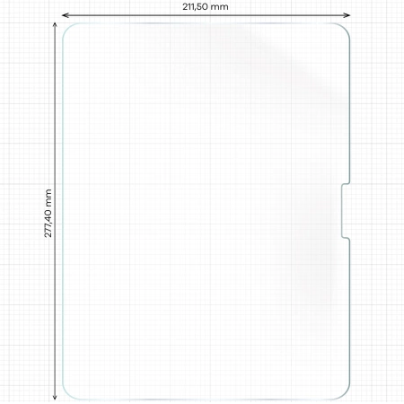 Folia imitująca papier Bizon Film Tab Papirus Duo do iPad Pro 13" 2025 / 2024, 2 sztuki