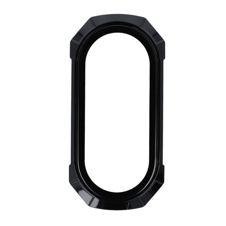 Etui Bizon Case+Glass Set do Xiaomi Mi Smart Band 8, czarne