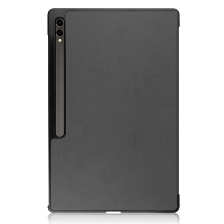 Etui Bizon Case Tab Croc do Galaxy Tab S10 Ultra / S9 Ultra, szare