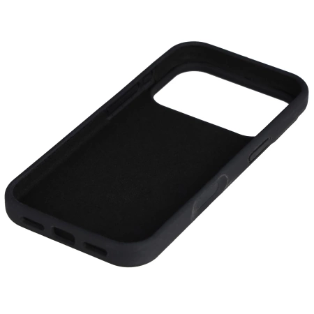 Silikonowe etui Bizon Soft Case do iPhone 17 Pro, czarne