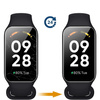 Folia hydrożelowa na ekran Bizon Glass Watch Hydrogel Duo do Redmi Smart Band 2 / Xiaomi Mi Band 8 Active, 2 sztuki