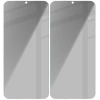 Prywatyzujące szkło hartowane Bizon Glass Clear Shadow Duo do Galaxy S25 / S24, przyciemniane, 2 sztuki