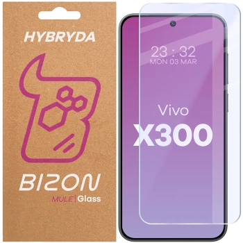 Elastyczne szkło hybrydowe Bizon Glass Mule do Vivo X300