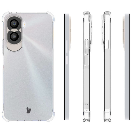 Etui Bizon Case Clear Pack do Honor 90 Lite, przezroczyste