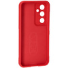 Pancerne etui Bizon Case Tur do Galaxy S24 FE, czerwone
