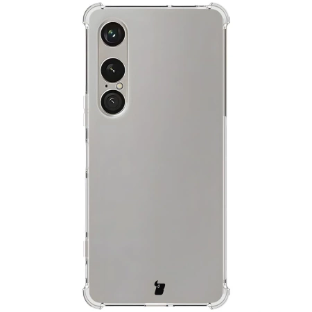 Etui + 2x szkło hartowane + szkiełko na obiektyw Bizon Case Clear Pack do Sony Xperia 1 VII