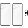 2x Szkło + szybka na aparat BIZON Edge 2 Pack do Oppo A98 5G