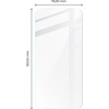 Folia hydrożelowa na ekran Bizon Glass Hydrogel Front Duo do Huawei Mate 50 Pro, 2 sztuki