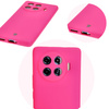 Silikonowe etui Bizon Soft Case do Tecno Spark 20 Pro+, neonowo-różowe